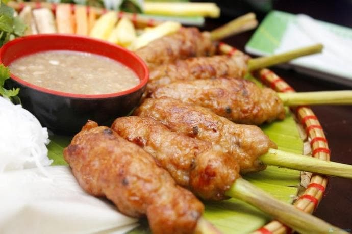Cách làm nem nướng miền Tây
