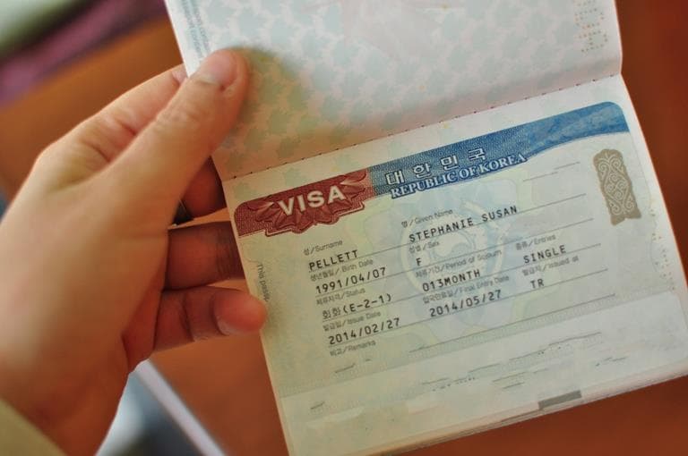 Hướng dẫn thủ tục xin visa Hàn Quốc