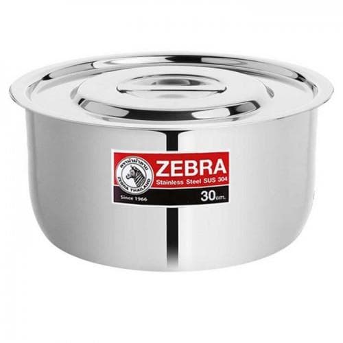 Nồi Thố Inox Có Nắp Đậy Indian Zebra Full Size Thái Lan