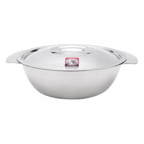 Thố Inox Indian Có Nắp Zebra 123016 16cm Thái Lan