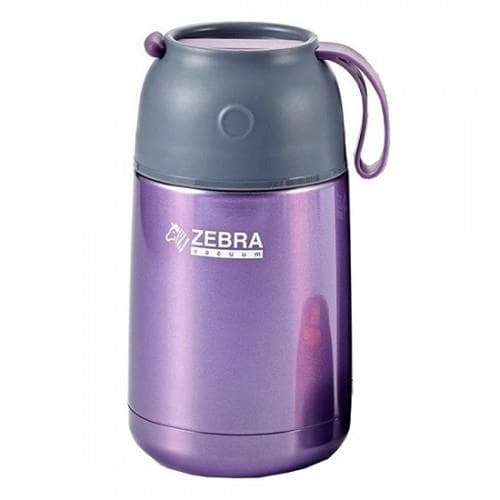 Bình Ủ Cháo Giữ Nhiệt Bằng Inox Zebra 450ml 123005 Thái Lan