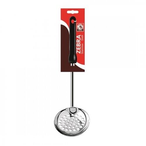 Vợt Lẩu Inox Focus 4,5" Zebra 105225 Thái Lan