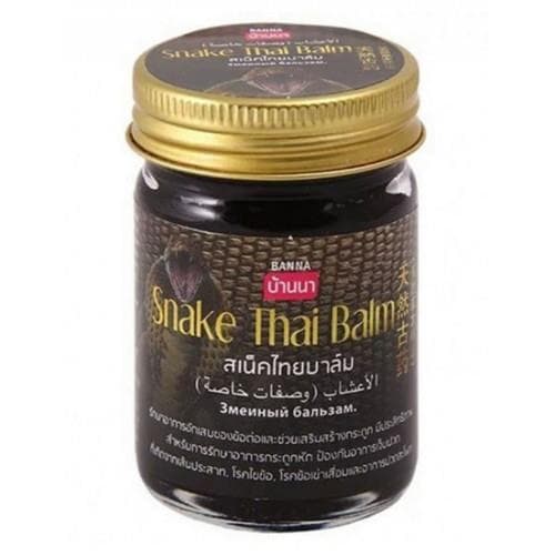 Dầu Cù Là Rắn - Cao Rắn Hổ Xoa Bóp Snake Thai Balm Thái Lan