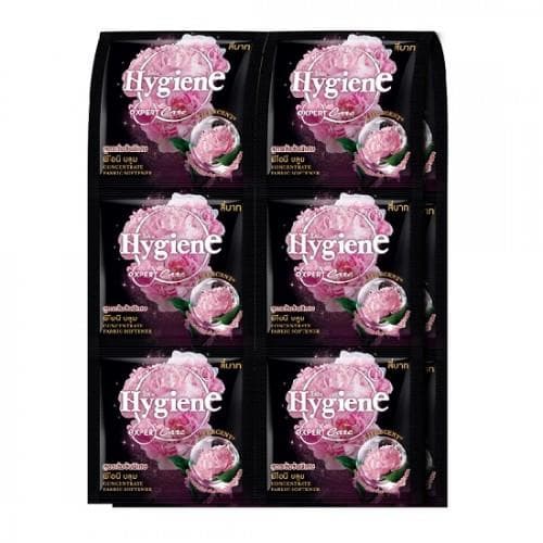Dây 12 Gói Nước Xả Làm Mềm Vải Hygiene Expert Care 20ml Đen Thái Lan
