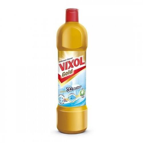 Nước Tẩy Rửa Bồn Cầu Vixol Vàng 3D Action 900ml Thái Lan
