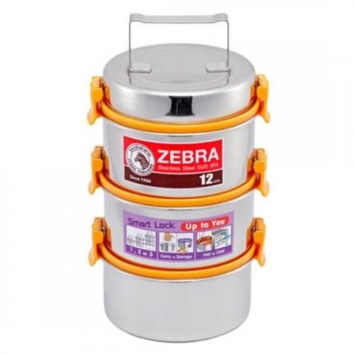 Camen 3 Ngăn Inox Zebra Zelect Smart Lock II 150235 (12cm) Thái Lan [Cam]