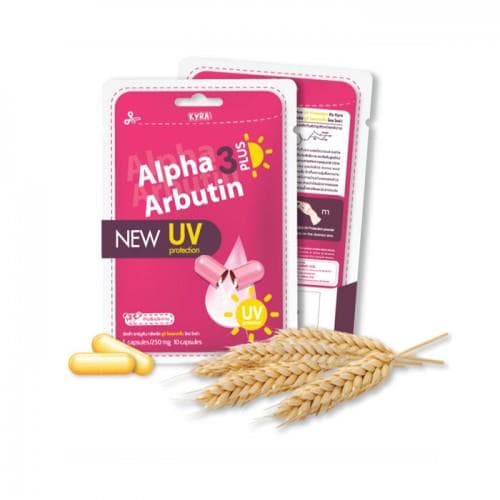 Viên Kích Trắng Body Alpha Arbutin 3 Plus New UV Protection Thái Lan