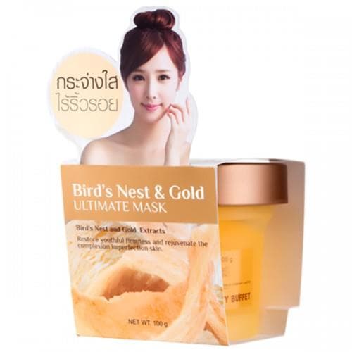 Mặt Nạ Tổ Yến Scentio Bird's Nest & Gold Ultimate Mask 100g Thái Lan