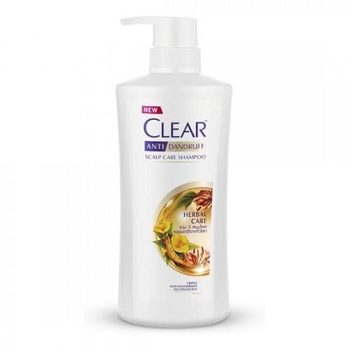 Dầu Gội Đầu Trị Gàu Clear Anti Dandruff Herbal Care Nhân Sâm 450ml Thái Lan