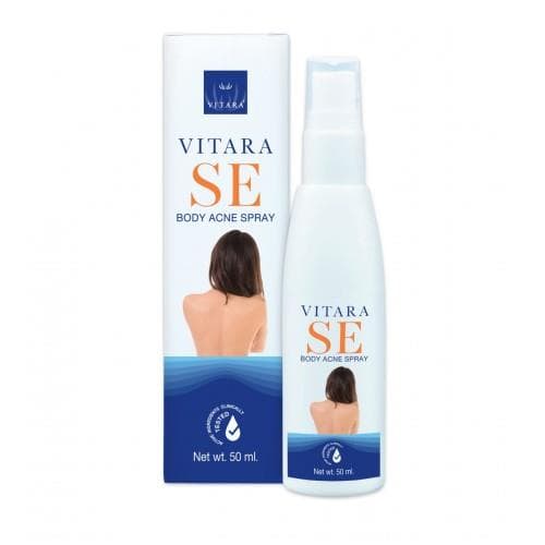 Xịt Trị Mụn Lưng Và Ngực Vitara SE Body Acne Spray 50ml Thái Lan