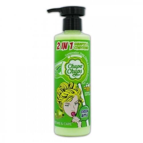 Dầu Gội Và Xả 2 Trong 1 Chupa Chups Táo 250ml Thái Lan