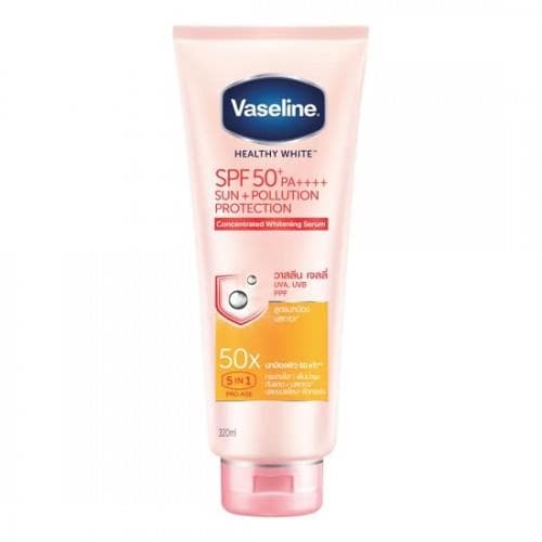 Serum Trắng Da Chống Nắng Vaseline Healthy White 50X 320ml Thái Lan