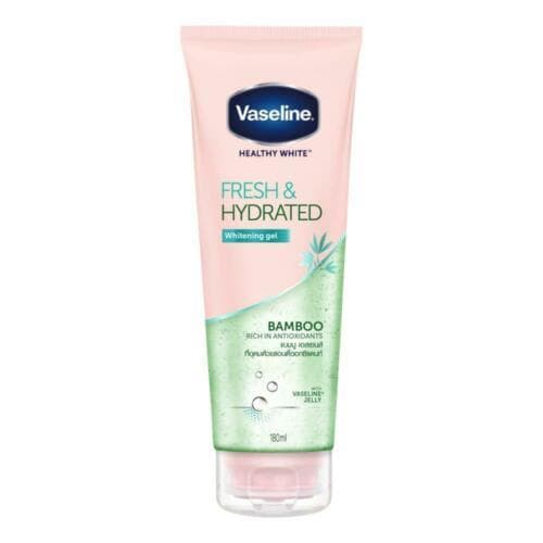 Gel Dưỡng Thể Trắng Da Vaseline Healthy White Than Tre 180ml Thái Lan