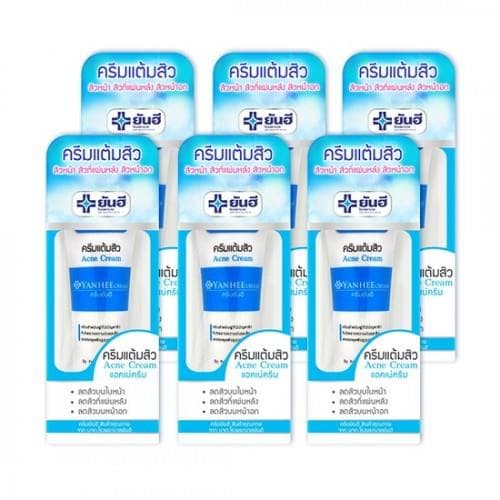 Liệu Trình Trị Mụn Tận Gốc 6 Tuýp Yanhee Acne Cream 10g Thái Lan