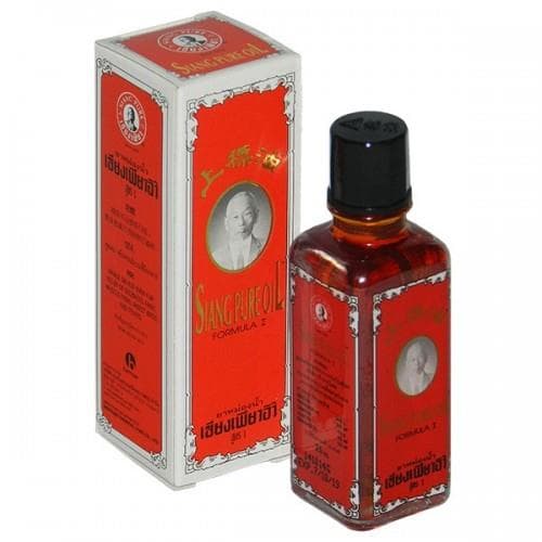 Dầu Gió Đỏ Siang Pure Oil Formula I 25ml Thái Lan
