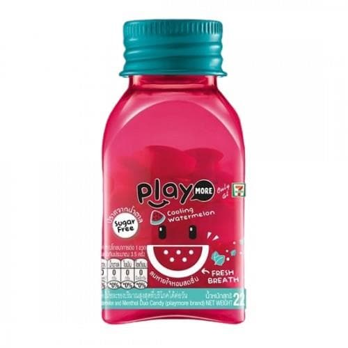 Kẹo Dưa Hấu Play More 22g Thái Lan [Có Logo 7-Eleven]