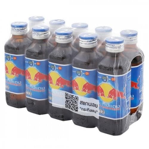 Lốc 10 Chai Nước Tăng Lực Bò Húc RedBull Energy Drink 150ml Thái Lan