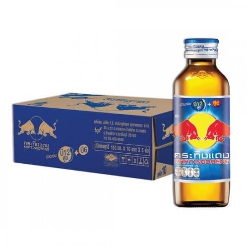 Thùng 50 Chai Nước Tăng Lực Red Bull Chai Sành 150cc Thái Lan