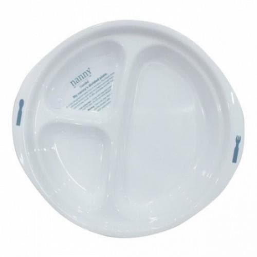 Đĩa Ăn Dặm 3 Ngăn Cho Bé Nanny N192D9 Cao Cấp Thái Lan