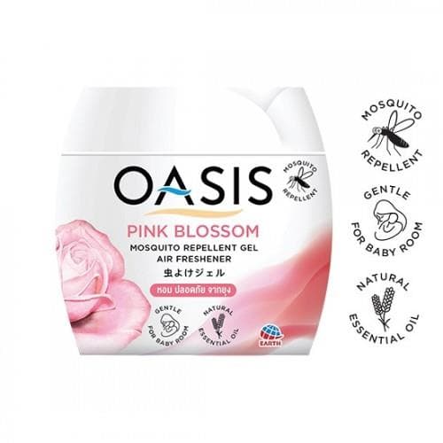Sáp Thơm Đuổi Muỗi OASIS Hương Hoa Hồng 180g Thái Lan
