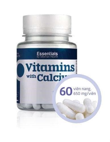 Thực phẩm bảo vệ sức khỏe Vitamins with Calcium 