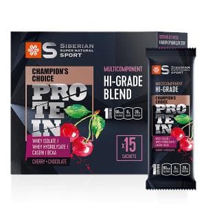 Thực phẩm dành cho chế độ ăn đặc biệt Multicomponent hi-grade protein Siberian Super Natural Sport
