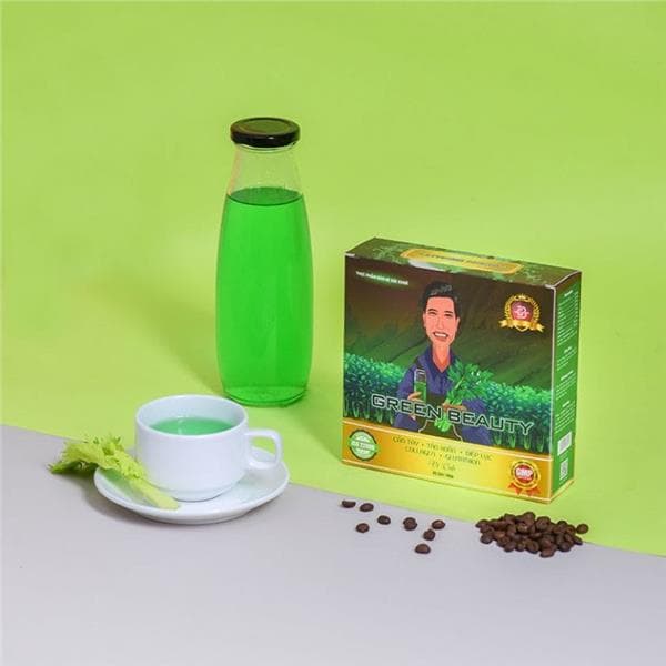 Nước ép cần tây GREEN BEAUTY vị cafe (Giảm giá 25% - Tích điểm)
