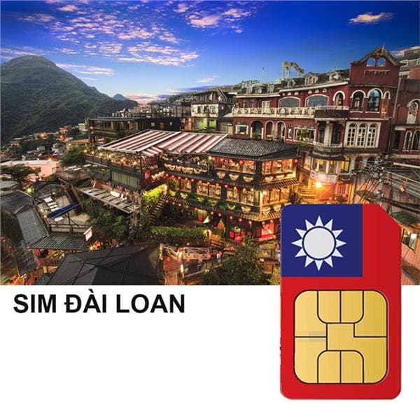 Sim du lịch Đài Loan - 4 ngày - 100GB - 4G - SB20