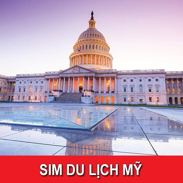 Sim du lịch Mỹ -10 ngày - 300MB/ngày – SB49