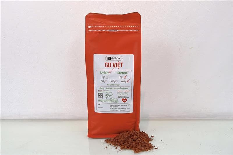 Gói Cà Phê bột Arabica pha phin 1kg