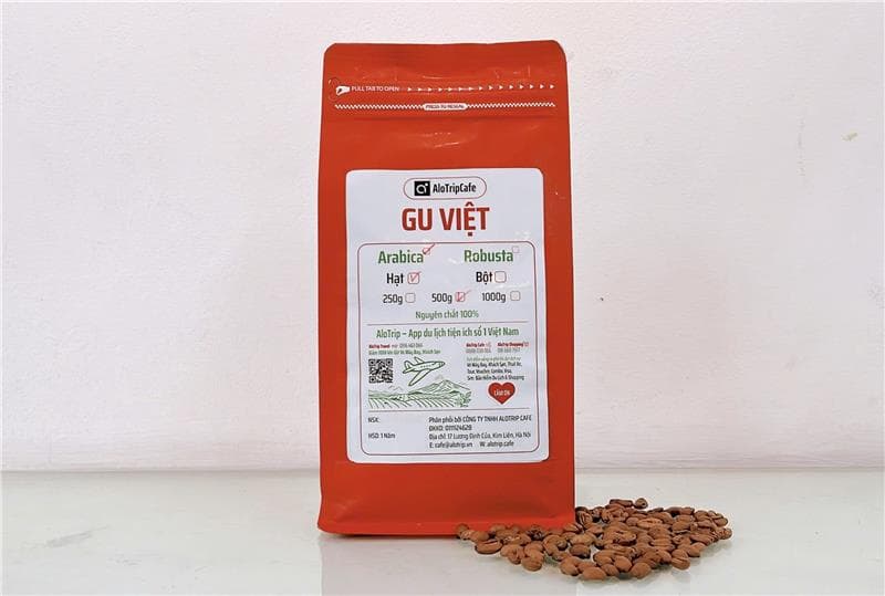 Gói Cà Phê hạt Arabica 500g