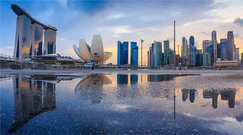 Ngắm nhìn vẻ đẹp vịnh Marina - Singapore
