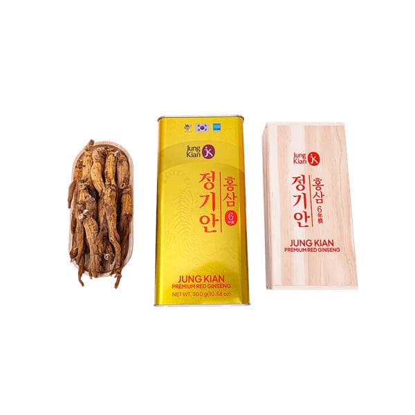 Hồng sâm củ khô cao cấp Jung Kian 6 – 300g (11 – 20 củ)