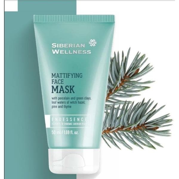 Mặt nạ kiềm dầu - SIBERIAN WELLNESS Mattifying Face Mask