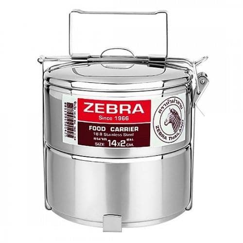 Camen Inox Zebra Food Carrier 2 Ngăn 14x2 Thái Lan