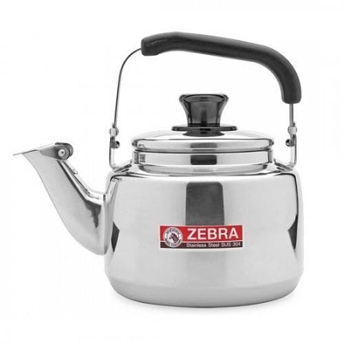 Ấm Đun Nước Inox Cao Cấp Zebra 4,5 Lít 113522 Thái Lan Có Còi
