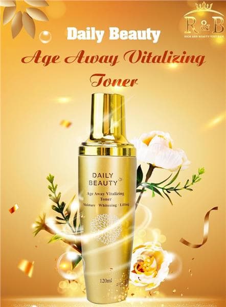 Nước hoa hồng Daily Beauty Age Away Vitalizing Toner (Giảm giá 30% - Tích điểm)